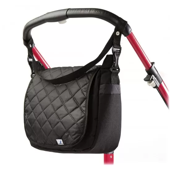 Geanta matlasata pentru carucior Caretero Black Geanta matlasata pentru carucior Caretero Black