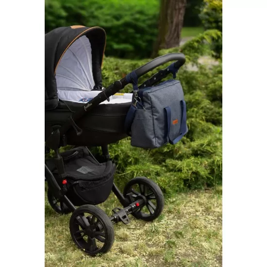Geanta pentru carucior Sensillo Indiana Bluemarin Geanta pentru carucior Sensillo Indiana Bluemarin