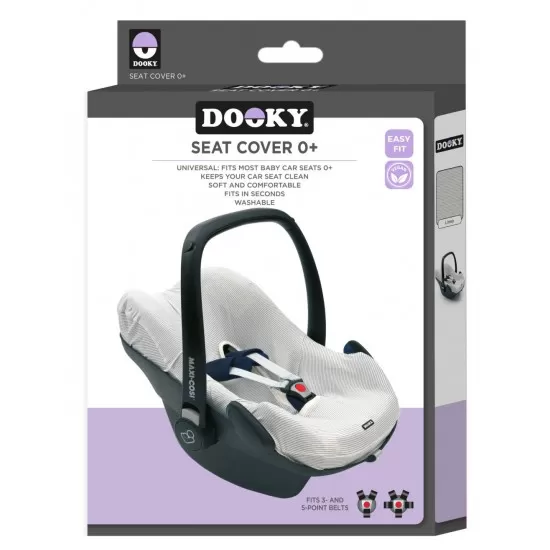 Husa de bumbac pentru scaune auto grupa 0+ Dooky Linea Husa de bumbac pentru scaune auto grupa 0+ Dooky Linea