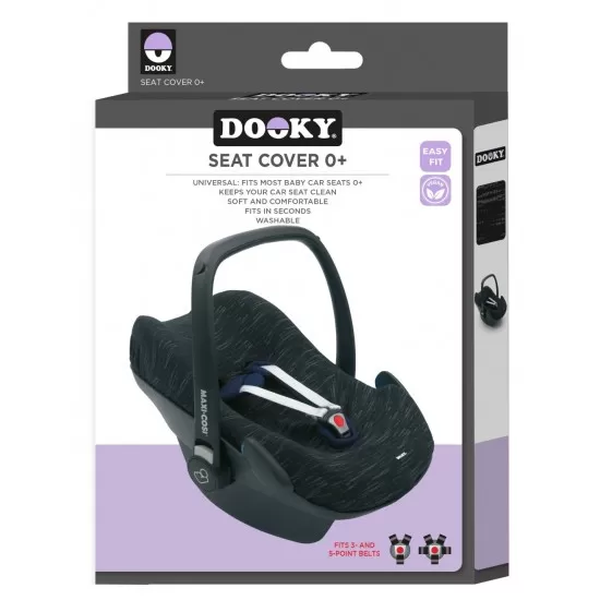 Husa de bumbac pentru scaune auto grupa 0+ Dooky Matrix Husa de bumbac pentru scaune auto grupa 0+ Dooky Matrix