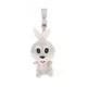 Jucarie de plus pentru carucior/patut 4Baby Squeeze Iepuras Gri Jucarie de plus pentru carucior/patut 4Baby Squeeze Iepuras Gri