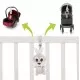 Jucarie de plus pentru carucior/patut 4Baby Squeeze Iepuras Gri Jucarie de plus pentru carucior/patut 4Baby Squeeze Iepuras Gri