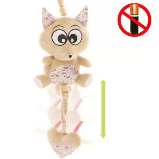 Jucarie muzicala 4Baby Music Toy Vulpe Maro/Bej Jucarie muzicala 4Baby Music Toy Vulpe Maro/Bej