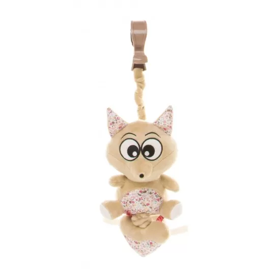 Jucarie muzicala 4Baby Music Toy Vulpe Maro/Bej Jucarie muzicala 4Baby Music Toy Vulpe Maro/Bej