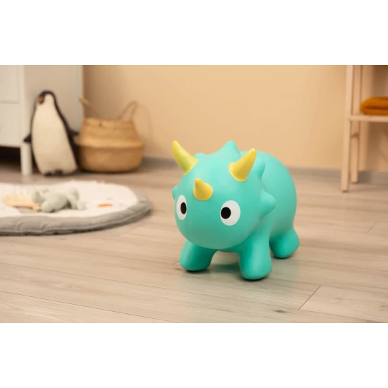 Jumper gonflabil dinozaur pentru copii Toyz Dinu Turcoaz Jumper gonflabil dinozaur pentru copii Toyz Dinu Turcoaz
