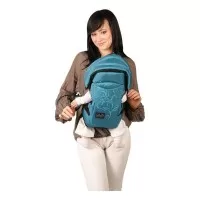 Marsupiu ergonomic 4-24 luni Womar Zaffiro Rainbow+ N15 Turcoaz