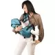 Marsupiu ergonomic 4-24 luni Womar Zaffiro Rainbow+ N15 Turcoaz