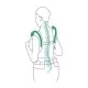 Marsupiu ergonomic 4-36 luni Womar Zaffiro ECO01 Maro