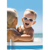 Ochelari cu protectie UV Dooky BabyBanz Blue Stars