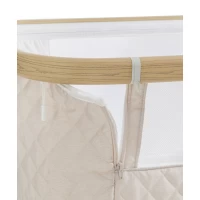Patut co-sleeping cu sistem de leganare electronica, melodii, senzor de miscare, timer, bluetooth Carrello Prima Honey Beige