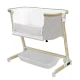 Patut co-sleeping cu sistem de leganare electronica, melodii, senzor de miscare, timer, bluetooth Carrello Prima Cloud Grey Patut co-sleeping cu sistem de leganare electronica, melodii, senzor de miscare, timer, bluetooth Carrello Prima Cloud Grey