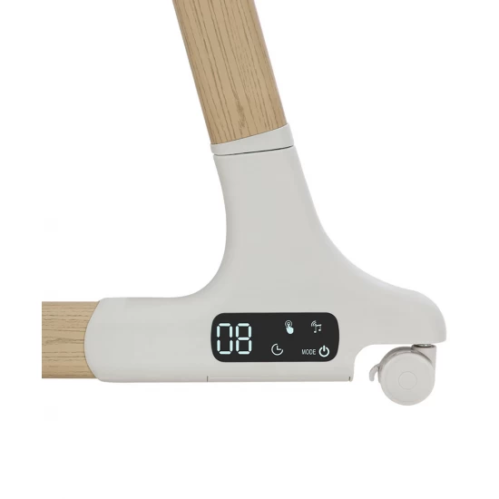 Patut co-sleeping cu sistem de leganare electronica, melodii, senzor de miscare, timer, bluetooth Carrello Prima Cloud Grey Patut co-sleeping cu sistem de leganare electronica, melodii, senzor de miscare, timer, bluetooth Carrello Prima Cloud Grey