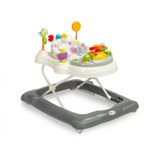 Premergator cu scaun rotativ 360° maxim 12 Kg Toyz Stepp Gri Premergator cu scaun rotativ 360° maxim 12 Kg Toyz Stepp Gri