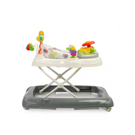 Premergator cu scaun rotativ 360° maxim 12 Kg Toyz Stepp Gri Premergator cu scaun rotativ 360° maxim 12 Kg Toyz Stepp Gri