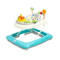 Premergator cu scaun rotativ 360° maxim 12 Kg Toyz Stepp Albastru Deschis