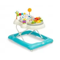 Premergator cu scaun rotativ 360° maxim 12 Kg Toyz Stepp Albastru Deschis