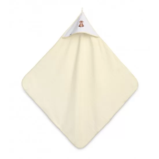 Prosop de baie cu gluga 100x100cm Sensillo Caprioara/Bej Prosop de baie cu gluga 100x100cm Sensillo Caprioara/Bej