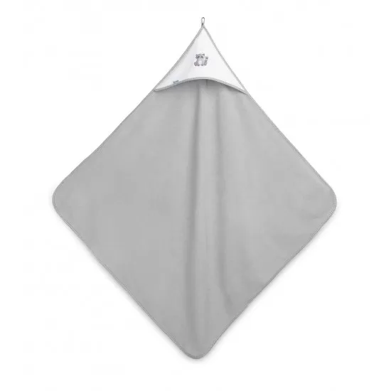 Prosop de baie cu gluga 100x100cm Sensillo Gri/Raton Prosop de baie cu gluga 100x100cm Sensillo Gri/Raton