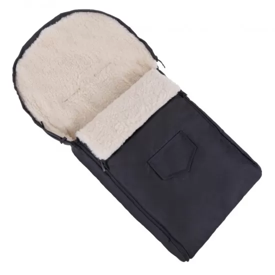 Sac de dormit impermeabil de lana Nativo Winter 95x40 cm Negru Sac de dormit impermeabil de lana Nativo Winter 95x40 cm Negru