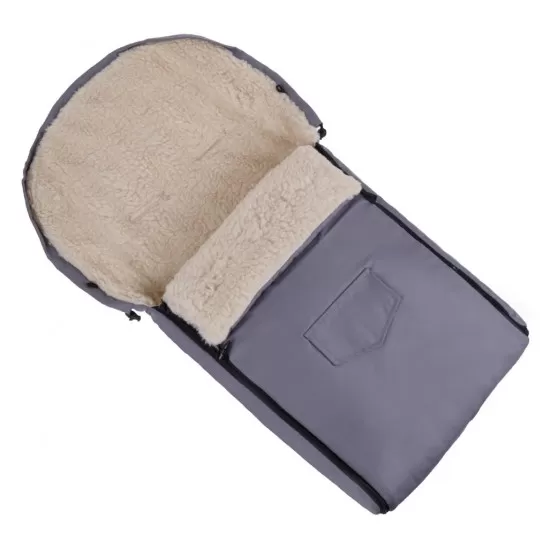 Sac de dormit impermeabil de lana Nativo Winter 95x40 cm Gri Sac de dormit impermeabil de lana Nativo Winter 95x40 cm Gri