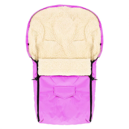 Sac de dormit impermeabil de lana Nativo Winter 95x40 cm Roz