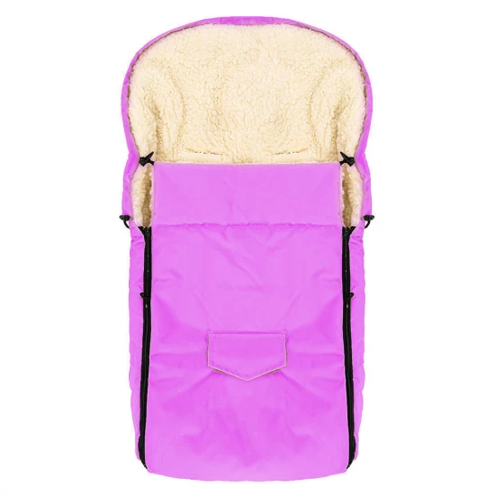 Sac de dormit impermeabil de lana Nativo Winter 95x40 cm Roz