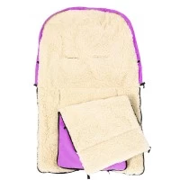 Sac de dormit impermeabil de lana Nativo Winter 95x40 cm Maro