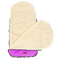 Sac de iarna de lana impermeabil Nativo Winter 85x40 cm Roz