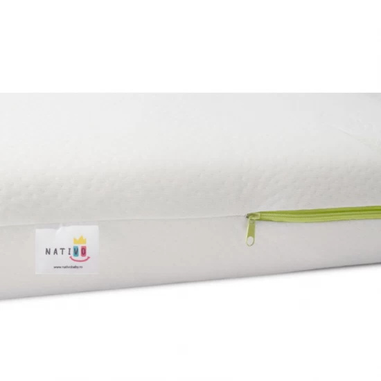 Saltea cocos-spuma-vatelină 120x60x8 cm Nativo Dreams Aloe Vera