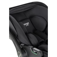 Scaun auto cu inclinare reglabila grupa 0+ Carrello Vega 40-87 cm I-Size Absolute Black