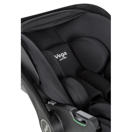 Scaun auto cu inclinare reglabila grupa 0+ Carrello Vega 40-87 cm I-Size Absolute Black Scaun auto cu inclinare reglabila grupa 0+ Carrello Vega 40-87 cm I-Size Absolute Black
