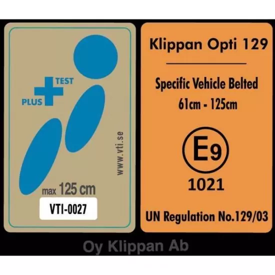 Scaun auto Klippan OPTI129 i-Size Rearfacing 125 cm/32 Kg Sunset Scaun auto Klippan OPTI129 i-Size Rearfacing 125 cm/32 Kg Sunset