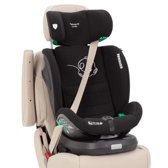 Scaun auto rotativ 360° SPS Carrello Meteorit i-Size R129/03 40-150 cm Isofix Space Black Scaun auto rotativ 360° SPS Carrello Meteorit i-Size R129/03 40-150 cm Isofix Space Black