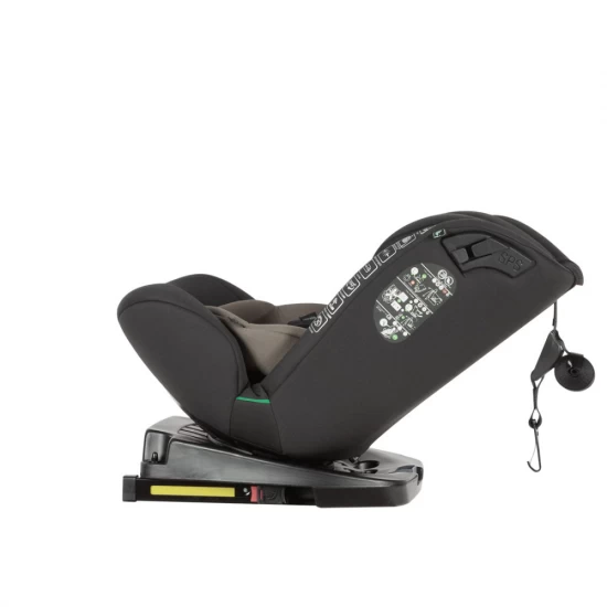 Scaun auto rotativ 360°, SPS, Top Tether, Carrello Unity i-Size 40-150 cm Isofix Accord Grey