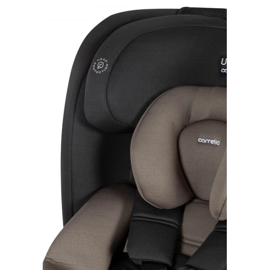 Scaun auto rotativ 360°, SPS, Top Tether, Carrello Unity i-Size 40-150 cm Isofix Accord Grey