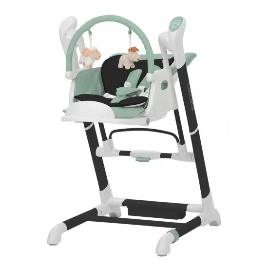 Scaun de masa si leagan electric controlabil prin aplicatie pe mobil Carrello Cascata (CRL-10303/1) Tropical Green Scaun de masa si leagan electric controlabil prin aplicatie pe mobil Carrello Cascata (CRL-10303/1) Tropical Green