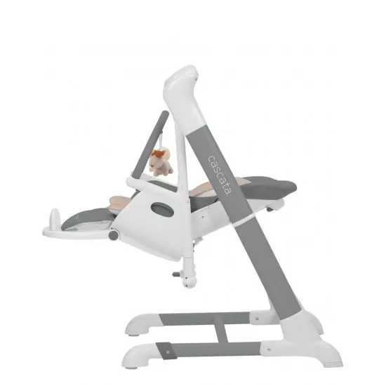 Scaun de masa si leagan electric controlabil prin aplicatie pe mobil Carrello Cascata (CRL-10303/1) Space Grey