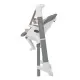 Scaun de masa si leagan electric controlabil prin aplicatie pe mobil Carrello Cascata (CRL-10303/1) Space Grey