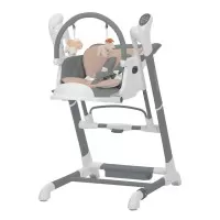 Scaun de masa si leagan electric controlabil prin aplicatie pe mobil Carrello Cascata (CRL-10303/1) Space Grey
