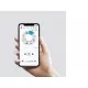 Scaun de masa si leagan electric controlabil prin aplicatie pe mobil Carrello Cascata (CRL-10303/1) Space Grey