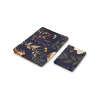 Set lenjerie de pat bumbac 100% cu 2 piese 100x135 cm/40x60 cm Sensillo Florarie