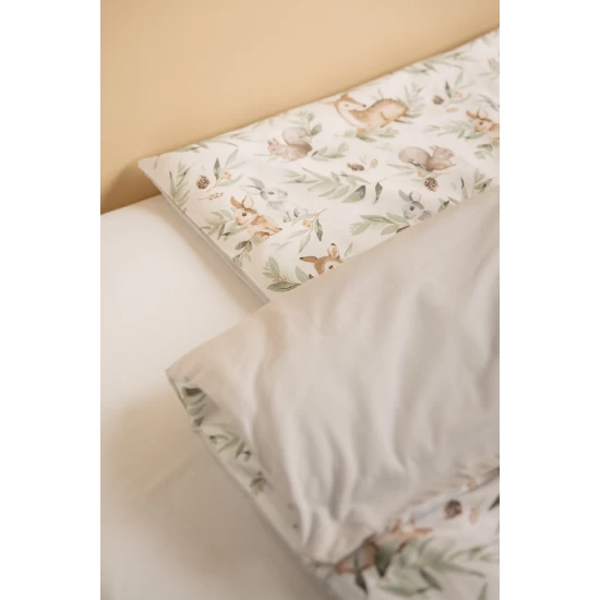 Set lenjerie de pat cu 2 piese Sensillo Caprioare