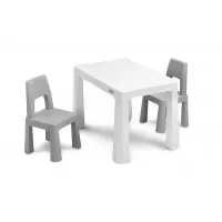 Set masuta cu scaunele pentru copii Toyz Monti Gri