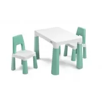 Set masuta cu scaunele pentru copii Toyz Monti Menta