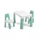 Set masuta cu scaunele pentru copii Toyz Monti Menta Set masuta cu scaunele pentru copii Toyz Monti Menta