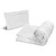 Set perna si pilota Sensillo Deluxe 60x40/135x100 cm Alb