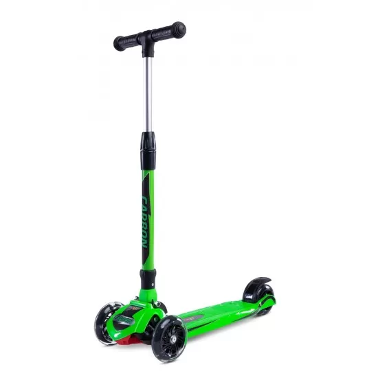 Trotineta pliabila pentru copii Toyz Carbon Green Trotineta pliabila pentru copii Toyz Carbon Green