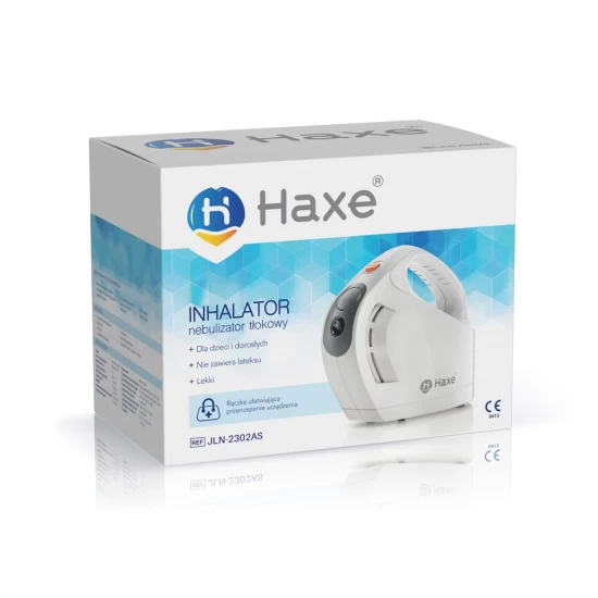 Aparat aerosoli cu piston, nebulizator silentios Haxe JLN-2305BS-B, masca copii si adulti, 5 filtre Aparat aerosoli cu piston, nebulizator silentios Haxe JLN-2305BS-B, masca copii si adulti, 5 filtre