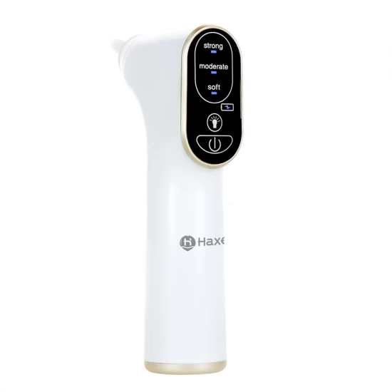 Aspirator nazal electric silentios cu trei niveluri de aspiratie Haxe HX212, 2 varfuri nou-nascut, 2 varfuri 1+ ani, lumina precizie noapte Aspirator nazal electric silentios cu trei niveluri de aspiratie Haxe HX212, 2 varfuri nou-nascut, 2 varfuri 1+ ani, lumina precizie noapte