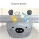 Bariera protectie pat culisanta XXL 160 cm Bears Grey, inaltime reglabila 68-98 cm Bariera protectie pat culisanta XXL 160 cm Bears Grey, inaltime reglabila 68-98 cm